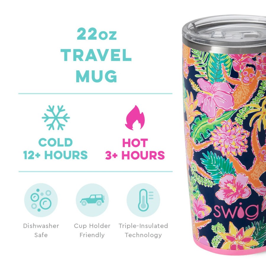 Swig Life Jungle Gym Travel Mug (22Oz) | Travel Mugs