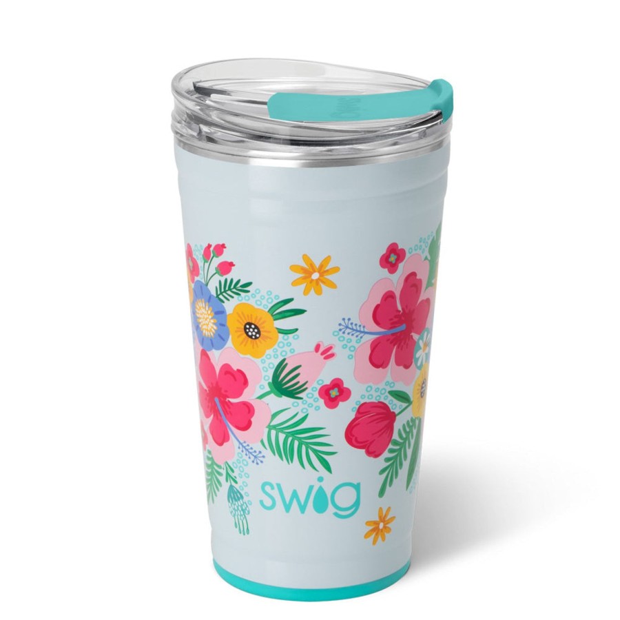 Swig Life Island Bloom Party Cup (24Oz) | Tumblers