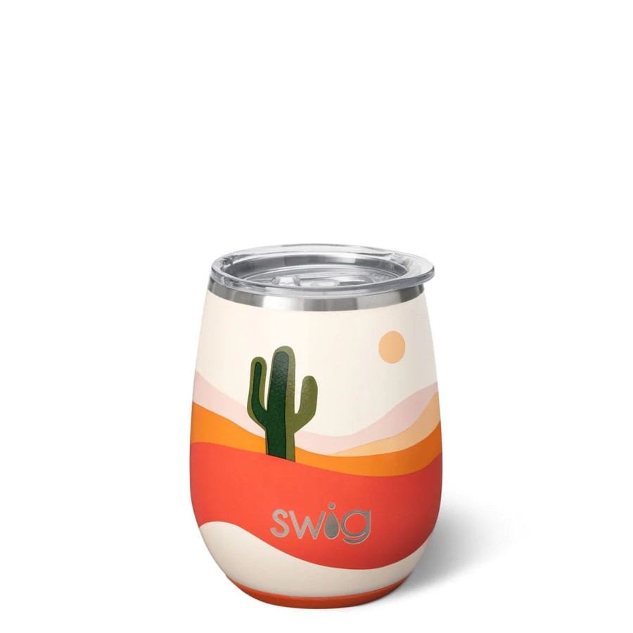 Swig Life Boho Desert Stemless Wine Cup (14Oz) | Wine + Cocktails