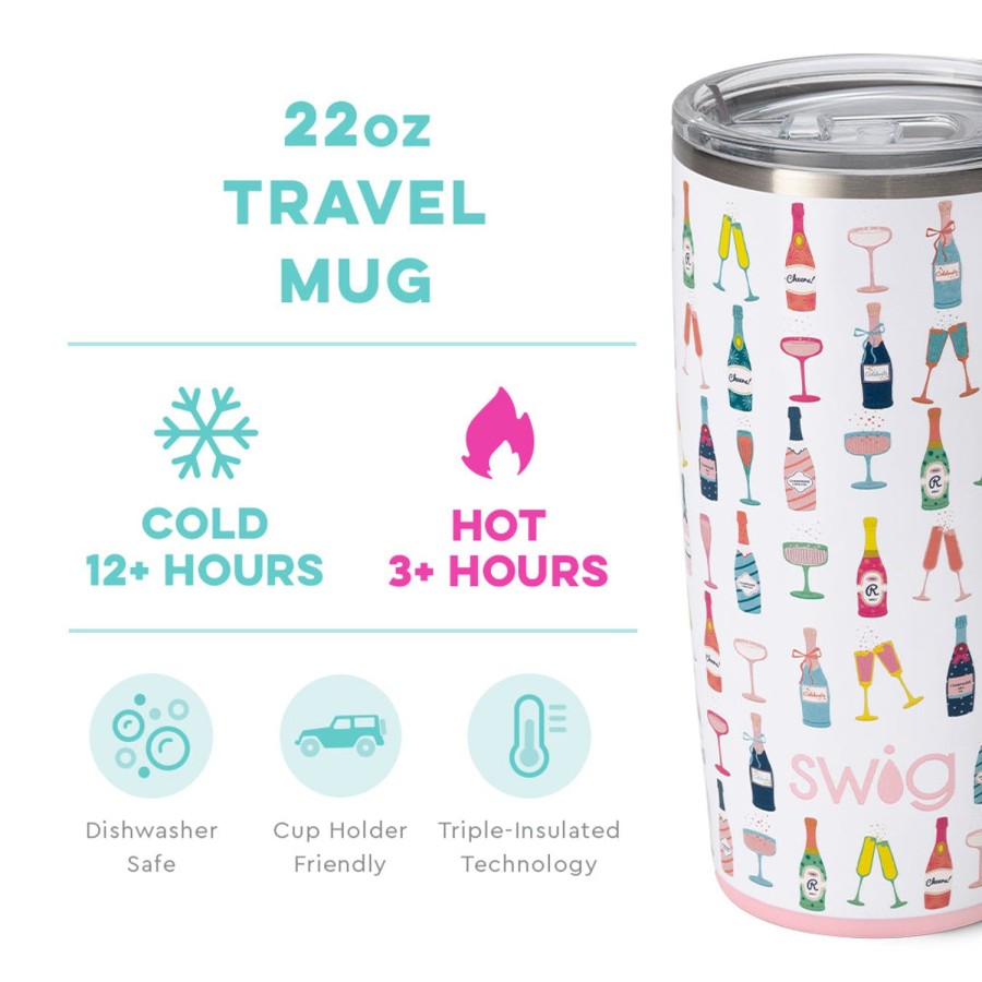 Swig Life Pop Fizz Travel Mug (22Oz) | Travel Mugs