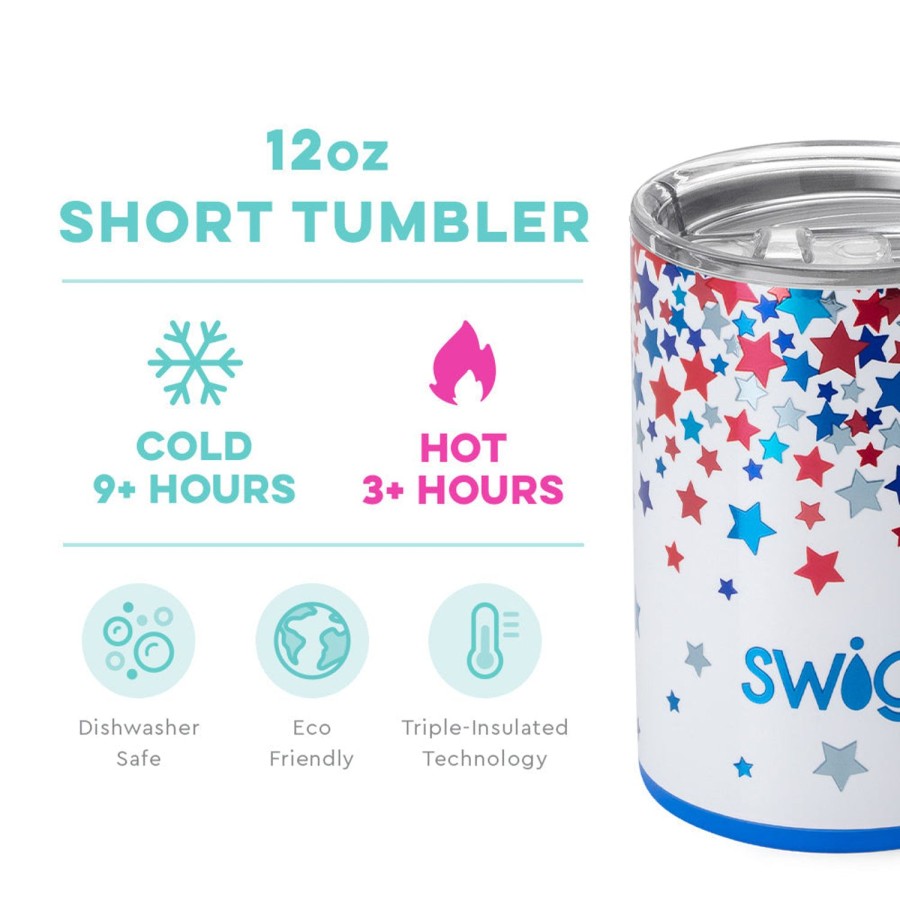 Swig Life Star Spangled Short Tumbler (12Oz) Eta: Late May | Tumblers