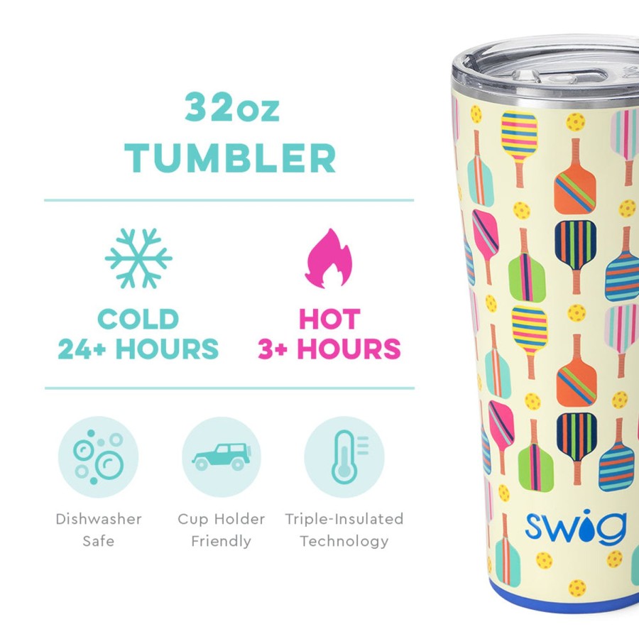 Swig Life Pickleball Tumbler (32Oz) | Tumblers