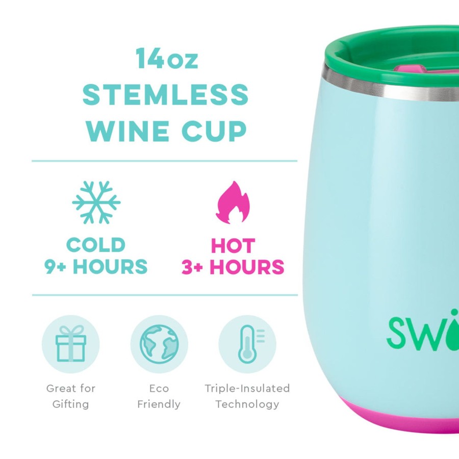 Swig Life Prep Rally Stemless Wine Cup (14Oz) | Wine + Cocktails