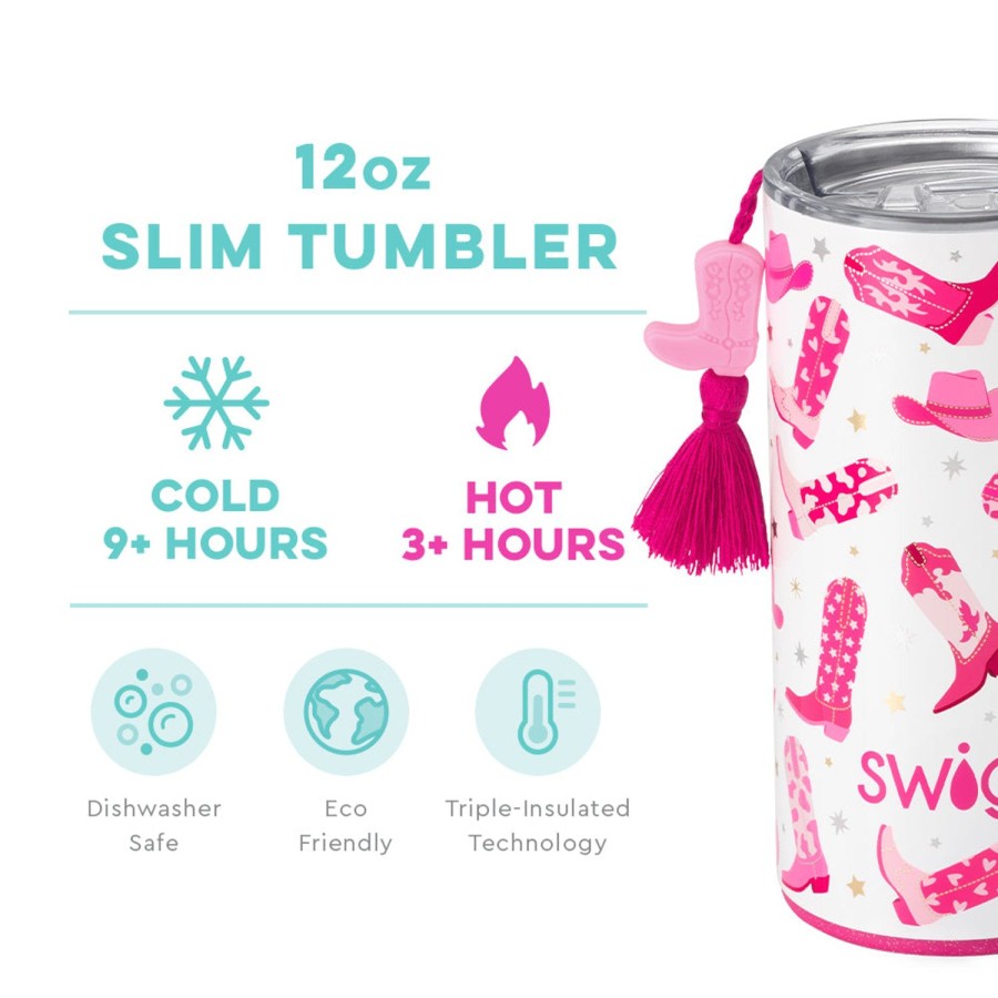 Swig Life Let'S Go Girls Slim Tumbler (12Oz) | Tumblers