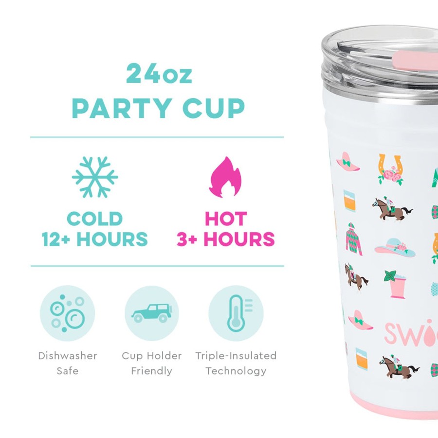 Swig Life Derby Day Party Cup (24Oz) | Tumblers