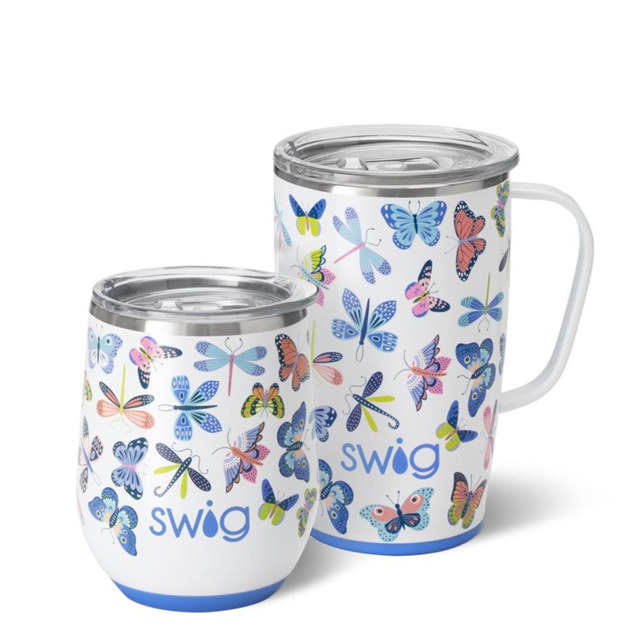 Swig Life Butterfly Bliss Am+Pm Set | Gift Sets