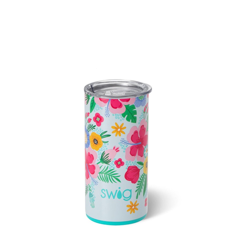 Swig Life Island Bloom Slim Tumbler (12Oz) | Tumblers