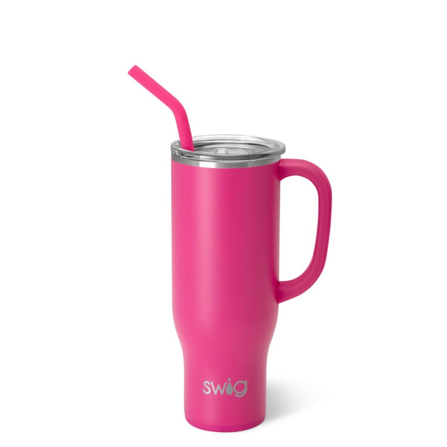 Swig Life Hot Pink Mega Mug (30Oz) | Mega Mugs