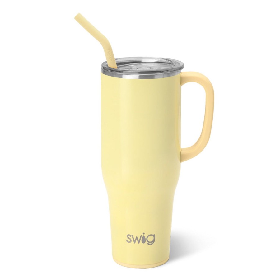 Swig Life Shimmer Buttercup Mega Mug (40Oz) | Travel Mugs