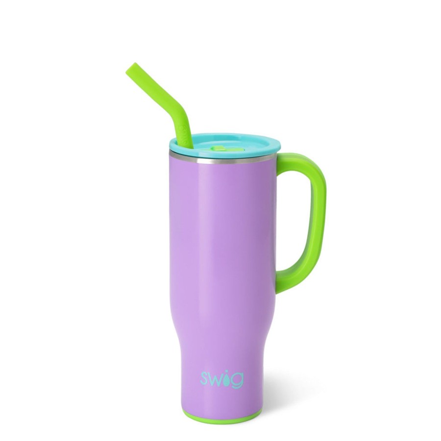 Swig Life Ultra Violet Mega Mug (30Oz) | Travel Mugs