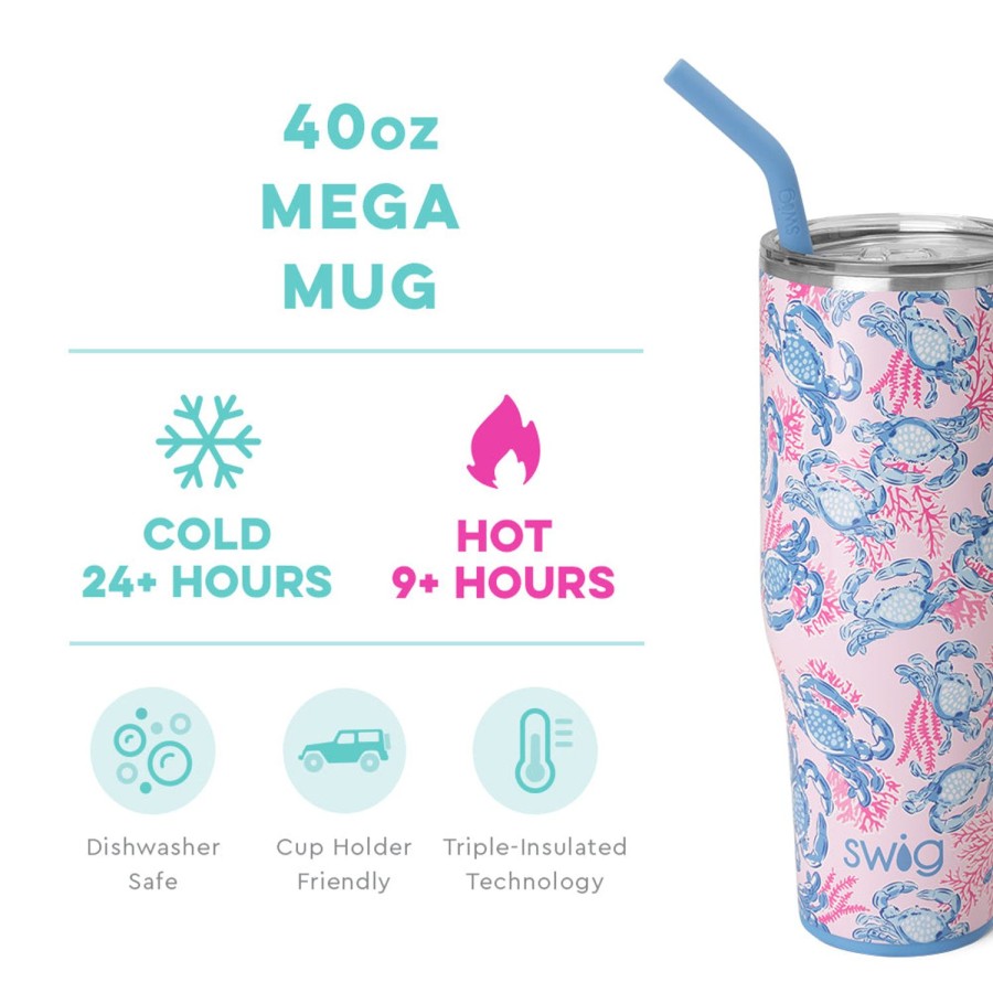 Swig Life Get Crackin' Mega Mug (40Oz) | Mega Mugs