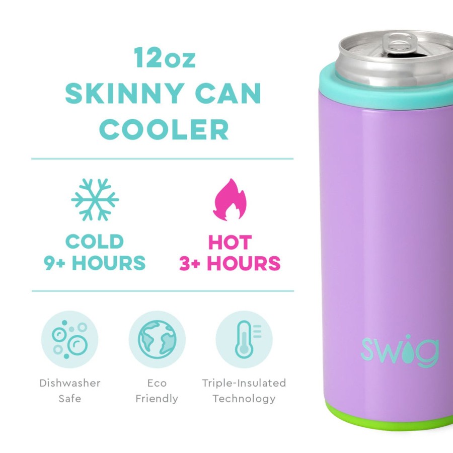 Swig Life Ultra Violet Skinny Can Cooler (12Oz) | Wine + Cocktails