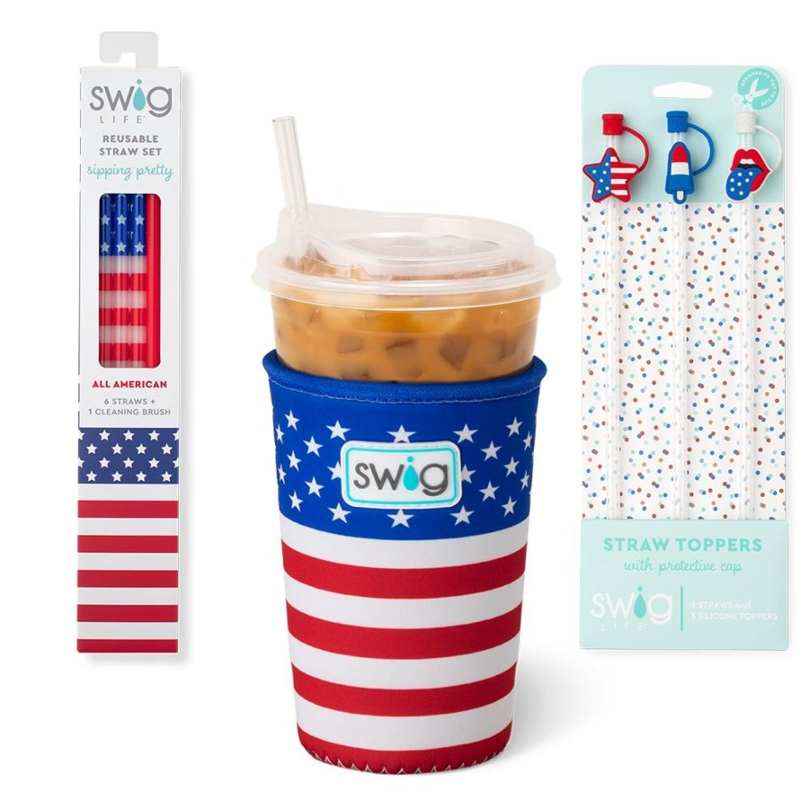 Swig Life All American Accessory Bundle | Drink Coolies